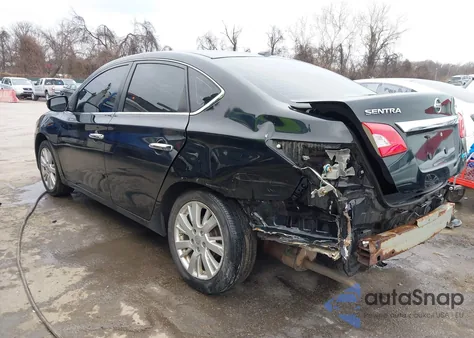 2013 Nissan Sentra Sl z USA, uszkodzony, nr VIN 3N1AB7AP3DL612255